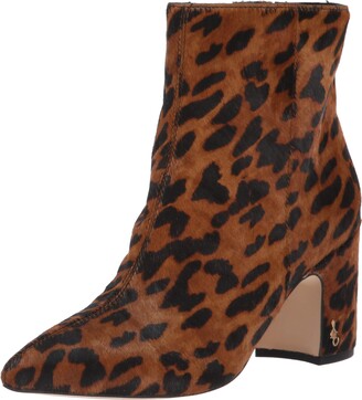 sam edelman keely bootie leopard