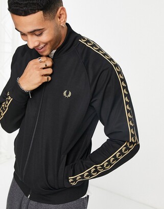 fred perry bomber track jacket