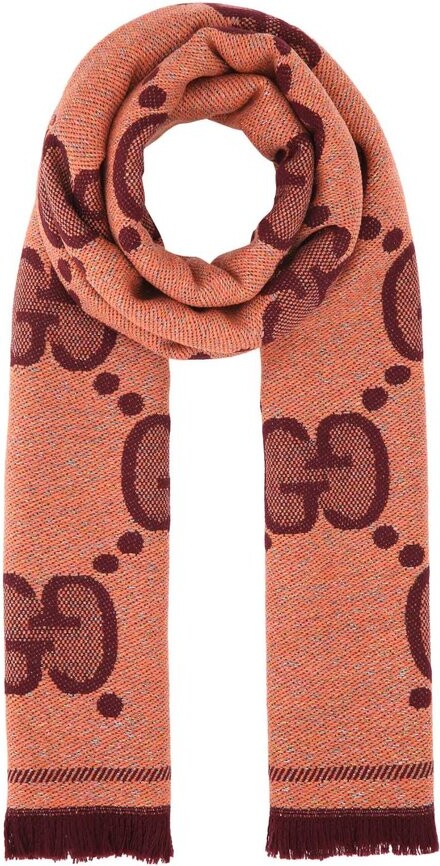 Gucci GG-jacquard Wool-blend Scarf - ShopStyle Scarves & Wraps