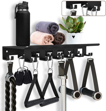 Arlmont & Co. Floating Shelf,Home Gym Wall Storage Rack