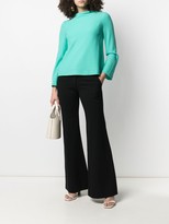 Thumbnail for your product : Goat Lowry cowl-neck crepe shirt