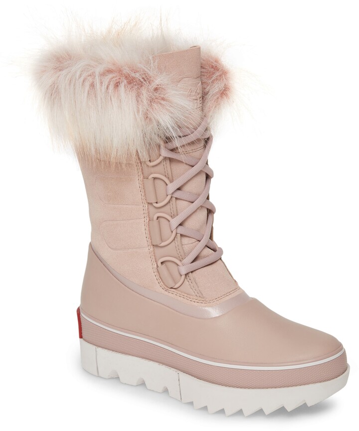 pink waterproof boots