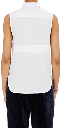 3.1 Phillip Lim Women's "Staple" Sleeveless Shirt-WHITE