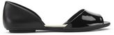 Thumbnail for your product : Kenneth Cole Tina Tot 2 Patent Open-Toe Flat