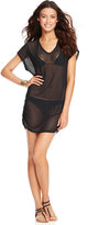 Thumbnail for your product : Anne Cole Short-Sleeve Mesh Tunic Cover Up