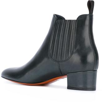 Santoni classic Chelsea boots - women - Leather/rubber - 37