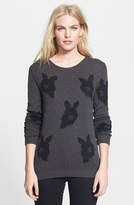 Thumbnail for your product : Tibi 'Melting Floral' Intarsia Sweater