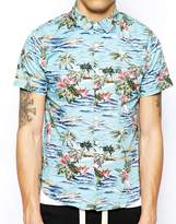 Thumbnail for your product : Another Influence Shirt In Beach Print