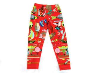 Hermes \N Red Polyester Trousers