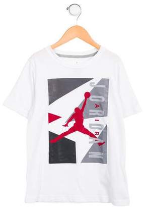 Nike Air Jordan Boys' Short Sleeve Graphic Shirt