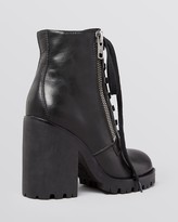 Thumbnail for your product : Ash Lace Up Platform Booties - Poker Lug Sole