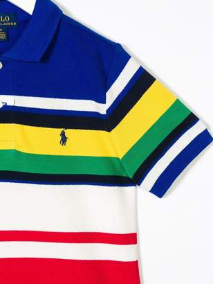 Ralph Lauren Kids striped polo shirt