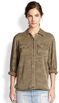 Thumbnail for your product : Current/Elliott The Perfect Camouflage-Print Shirt