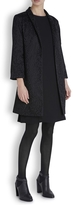 Thumbnail for your product : Eileen Fisher Black silk jacquard jacket