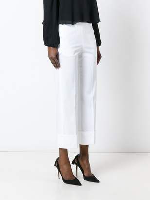 Fay cropped wide-leg trousers