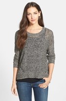 Thumbnail for your product : Eileen Fisher Scoop Neck Organic Linen Sweater