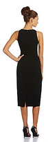 Thumbnail for your product : Maggy London Pearl-Detailed Crepe Midi Sheath Dress