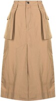 Thumbnail for your product : Ganni High-Waisted Mid-Length Skirt