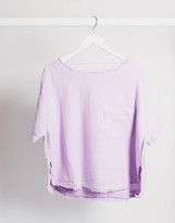Thumbnail for your product : Free People Palo Alto top in lavender