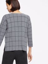 Thumbnail for your product : Jigsaw Window Pane Check Jumper