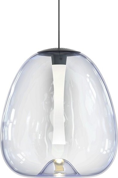 SONNEMAN Lighting Mela LED Pendant Light in Grey Size: Medium