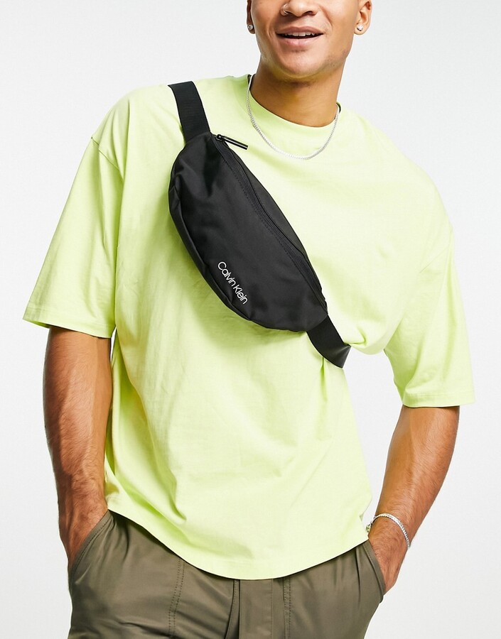 Calvin Klein Item fanny pack in black - ShopStyle Backpacks