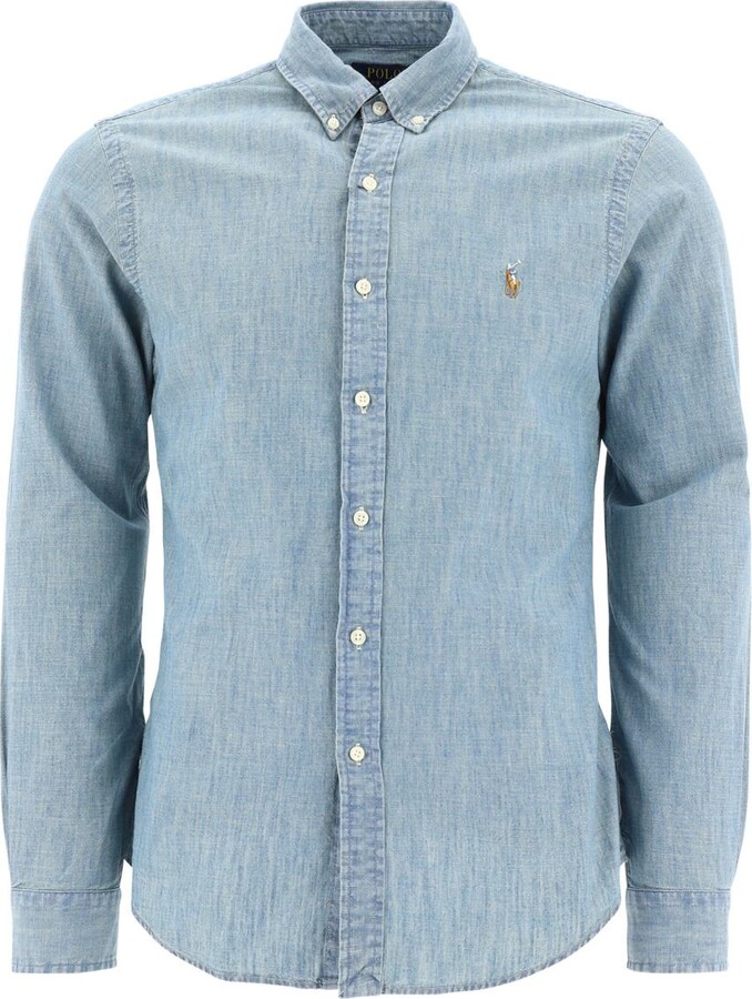 Polo Ralph Lauren Slim-Fit Chambray Shirt