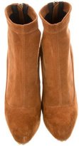 Thumbnail for your product : Brian Atwood Suede Platform Booties