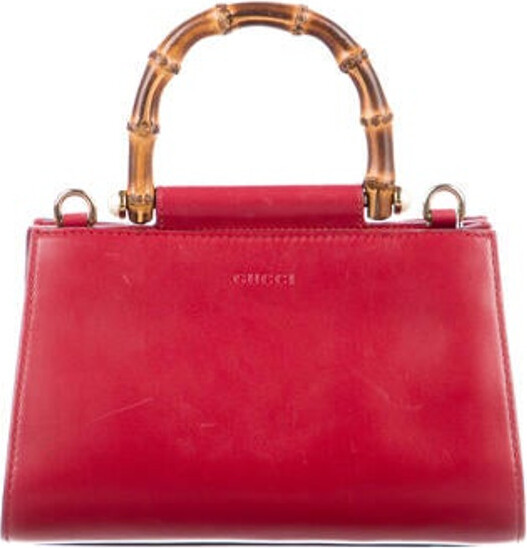 Gucci Bamboo Mini Nymphaea Bag ShopStyle