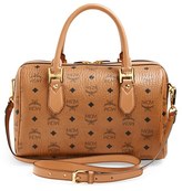 Thumbnail for your product : MCM 'Heritage Boston' Coated Canvas Satchel