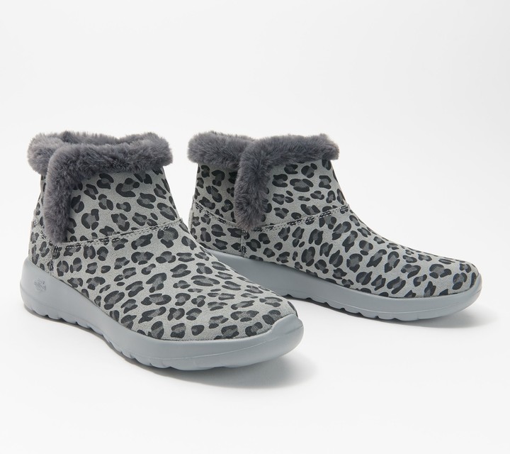 Skechers Grey Boots Shopstyle