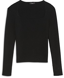 Theory portrait neck pullover Clearance