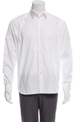 Givenchy Woven Button-Up Shirt w/ Tags