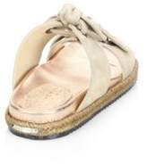 Thumbnail for your product : Jimmy Choo Nixon Suede Espadrille Slides