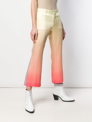 Each X Other Rainbow Kick Flare Trousers