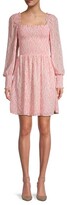 Thumbnail for your product : Allison New York Printed Smocked Mini Dress