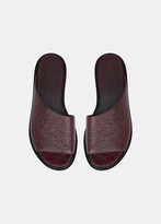 Thumbnail for your product : Vince Eastman Patent-Leather Mules
