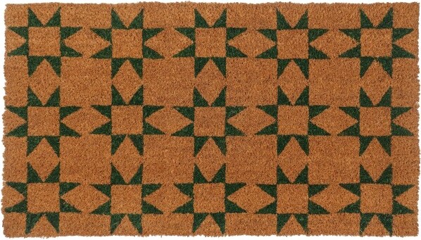 Kaf Home Nested Angles Indoor/outdoor Door Mat (17 X 30)-great For  Mud-rooms, High Traffic Areas, Garages, Doorways, And Everyday Home Use  (natural) : Target
