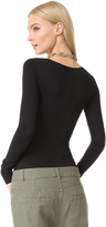 Thumbnail for your product : Rick Owens Lilies Long Sleeve Bodysuit