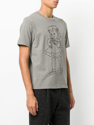 Undercover girl print T-shirt