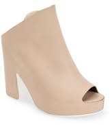 Thumbnail for your product : Balenciaga Calfskin Leather Open Toe Platform Mule (Women)