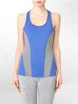 Thumbnail for your product : Calvin Klein Performance Colorblock Reflective Tank Top