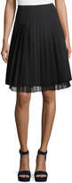 Marc Jacobs Pleated A-Line Skirt 