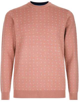 Ted Baker Crazy Geometric Pattern Sweater