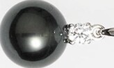 Thumbnail for your product : Mikimoto Diamond & Black South Sea Cultured Pearl Pendant Necklace