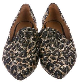 3.1 Phillip Lim Jacquard Pointed-Toe Loafers