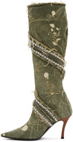 Thumbnail for your product : Diesel Beige Venus Spiral Boots
