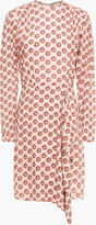 Thumbnail for your product : Paul & Joe Draped Floral-print Crepe Dress