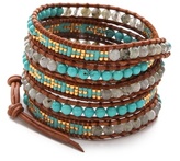 Thumbnail for your product : Chan Luu Two Tone Wrap Bracelet