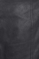 Thumbnail for your product : Vince Drape Front Leather Jacket